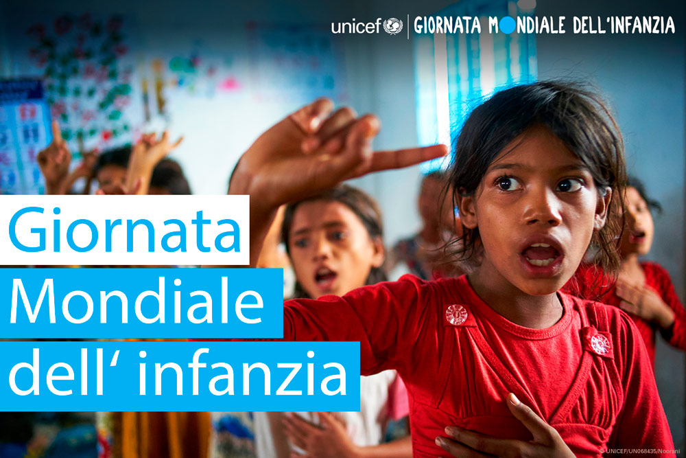 Unicef giornata mondiale infanzia