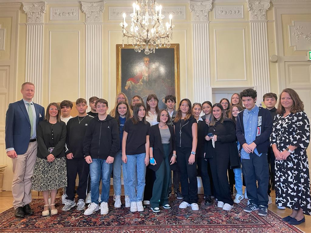 Visita all'Ambasciata d'Austria 2022 del Liceo Linguistico