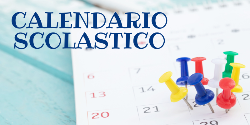 Calendario scolastico San Giuseppe Caburlotto